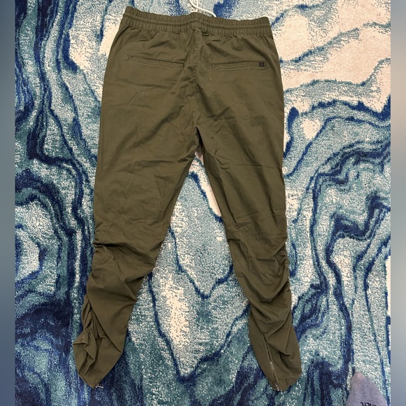 h&m army green khaki style jogger pants - Picture 2 of 4